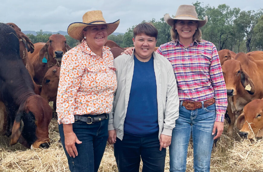 Women in Agriculture Palmvale Red Brahmans