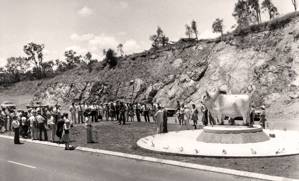 1977 Bull Statue Yaamba Road Rockhamtpon